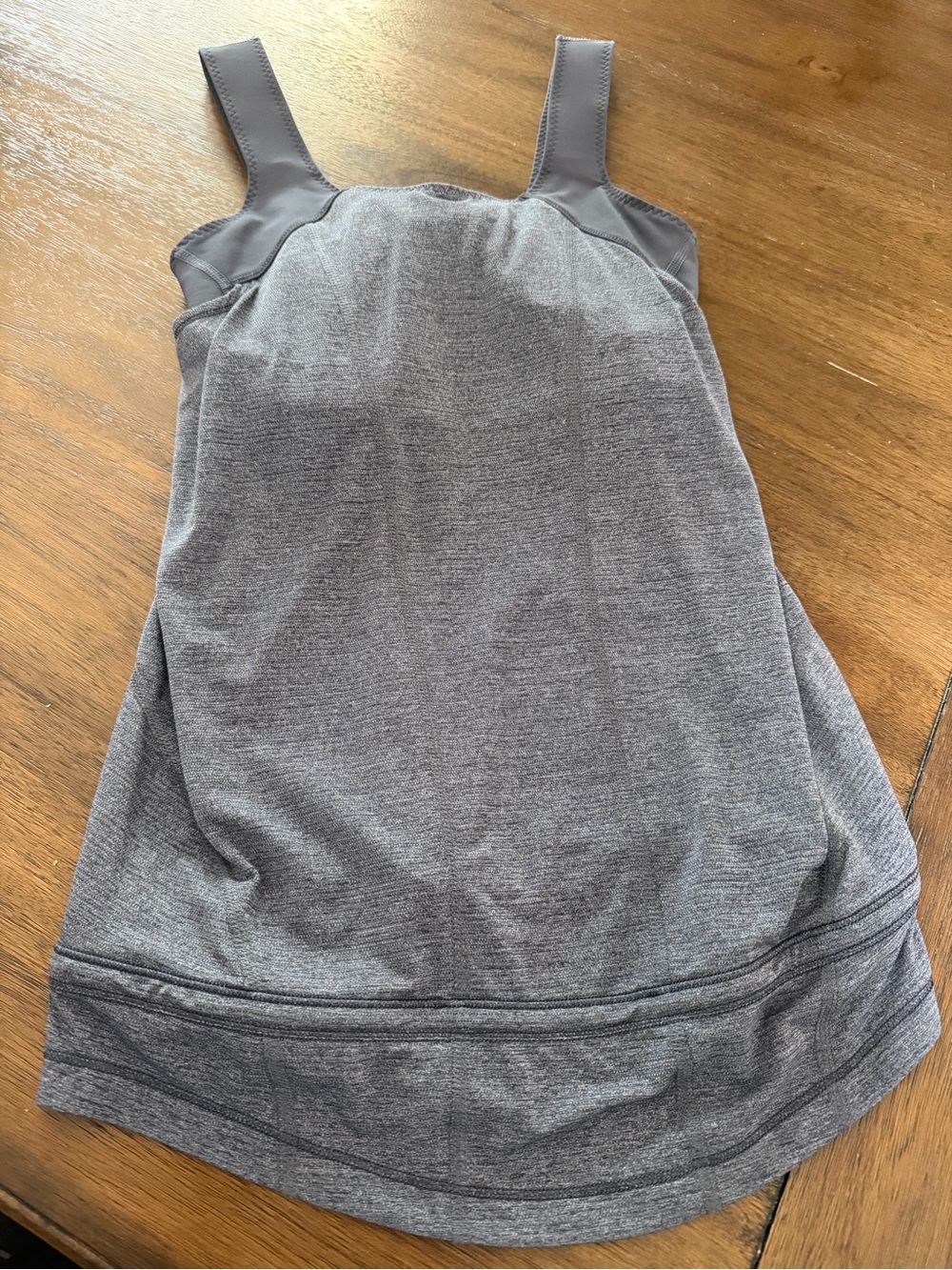lululemon athletica Gray Heather Active Tank